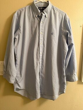 Ralph Lauren Light Blue Button-Down Oxford Shirt